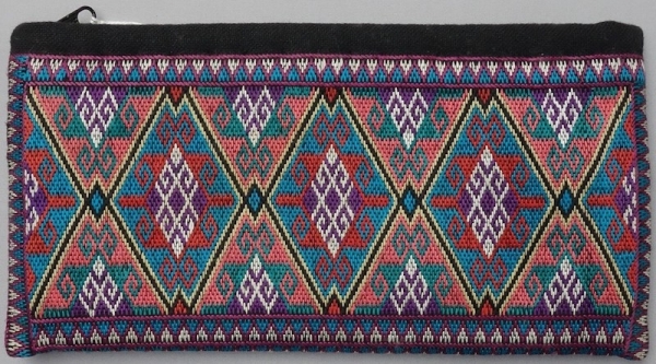 An embroidered Hazara-style woman's bag, Afghanistan, early twenty-first century.