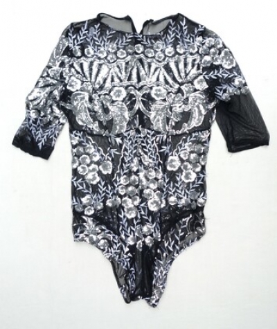 Teddy bodysuit made for drag queen Jennifer Hopelezz, Church Club, Amsterdam. Early 21st century. 