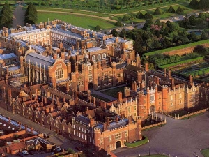 Hampton Court Palace, the home of the Royal School of Needlework.