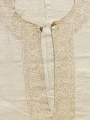 Collar of seventeenth century smock from Portugal with Indo-Portuguese embroidery.