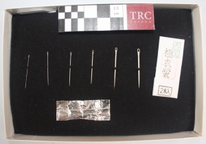 Set of Misuya needles with original paper packaging
