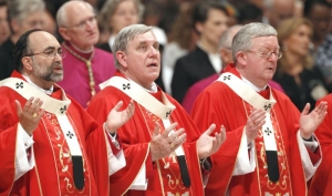 Archbishops wearing the pallium, 2011.