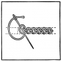 Schematic drawing of a link stitch.