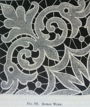 Drawing of Roman work.