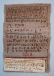 Sampler from Samoa, mid-19th century.