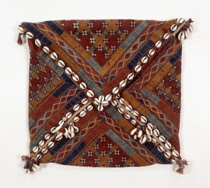 Embroidered dowry bag from among the Banjaras in Central India.