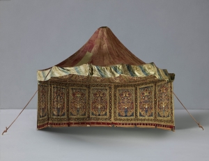 Royal tent of Muhammad Shah, Qajar-dynasty king of Iran from 1834-1848. 