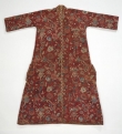 Banyan (informal man's robe), mid-18th century, from chintz fabric, tailored in Holland or England.