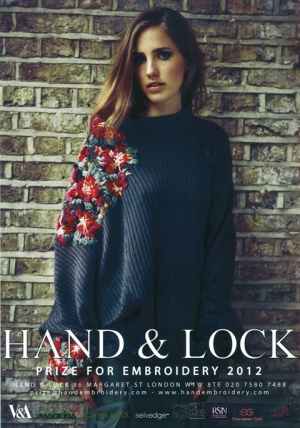 Hand &amp; Lock Prize for Embroidery, 2012.