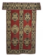 Wall hanging, for the bed of Mary Queen of Scots at Loch Leven Castle.