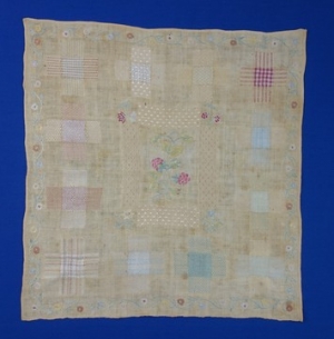 Darning sampler from Zeeland, the Netherlands, dated 1781.