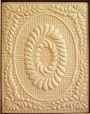 Example of Trapunto work.