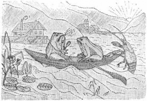 Example of etching embroidery.