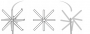 Schematic drawing of a square eyelet