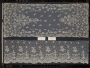 Fragment of Limerick tambour lace. 