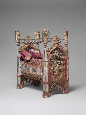 Crib of the Infant Jesus, Belgium, 15th century.
