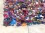 Example of a colourful rag rug.