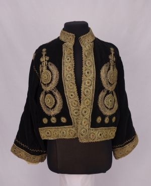 Jacket from Bethlehem, Palestine, 1920's.