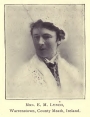 Mrs E.M. Lynch, 1846-1917.