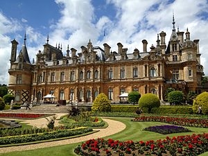 Waddesdon Manor, Aylesbury, UK.