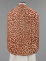Italian chasubel of Venetian Raised Needle Lace, 17th century.