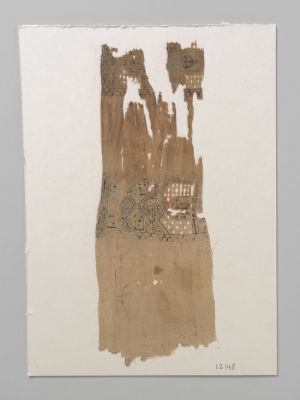 Fragment of medieval Egyptian embroidery.