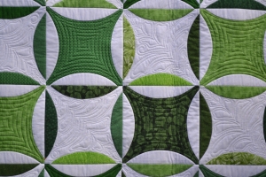 Example of a Robbing Peter to Pay Paul patchwork/quilting design.