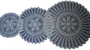 Handmade cotton crochet work from Narsapur.