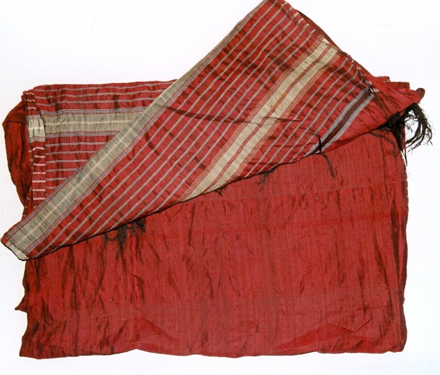 Fig. 4. Men's turban made of silk, acquired in the Kashan bazaar, Iran, in 1998 (TRC 1998.0168).