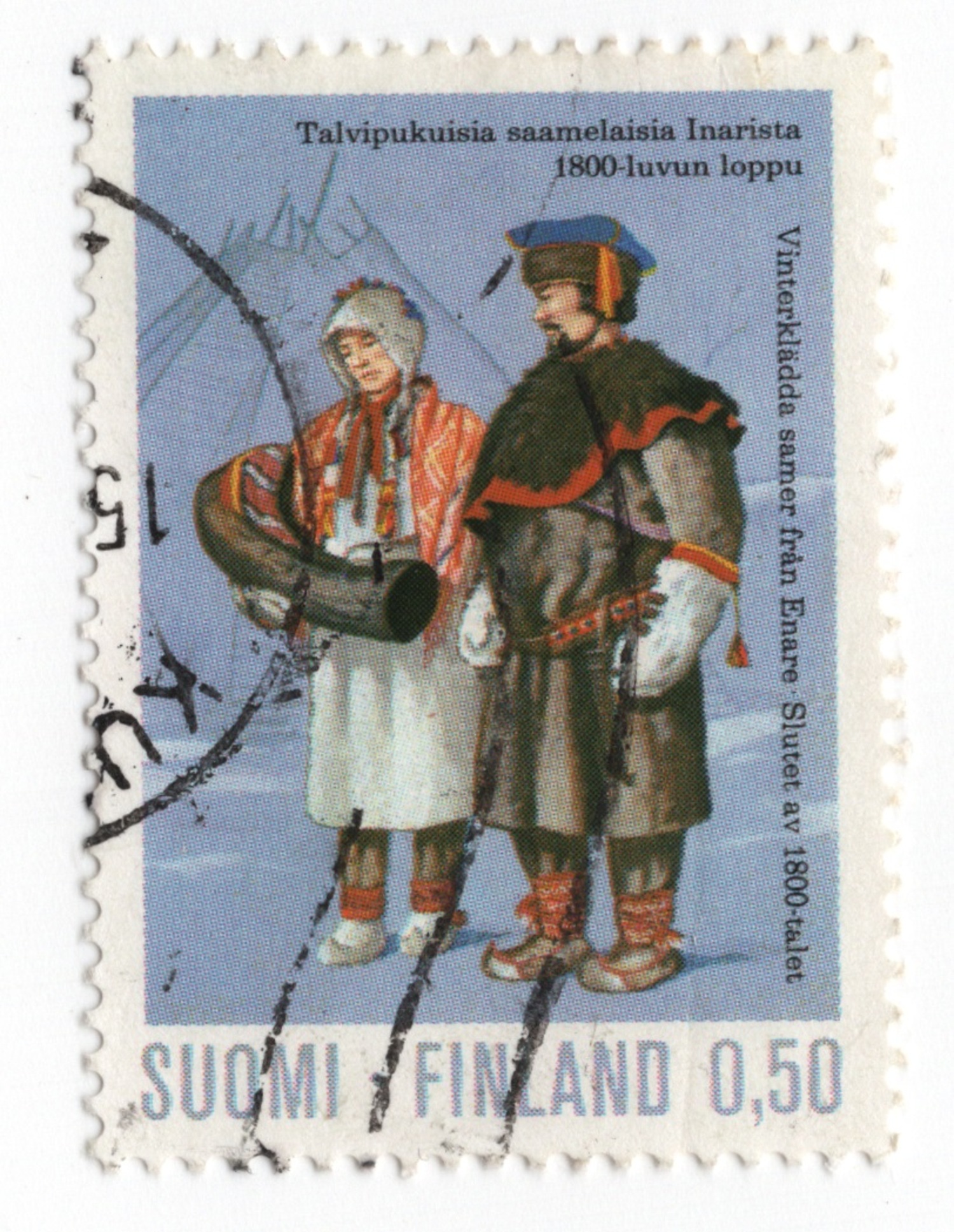 Postage stamp from Finland, 1972. TRC 2018.2122h.