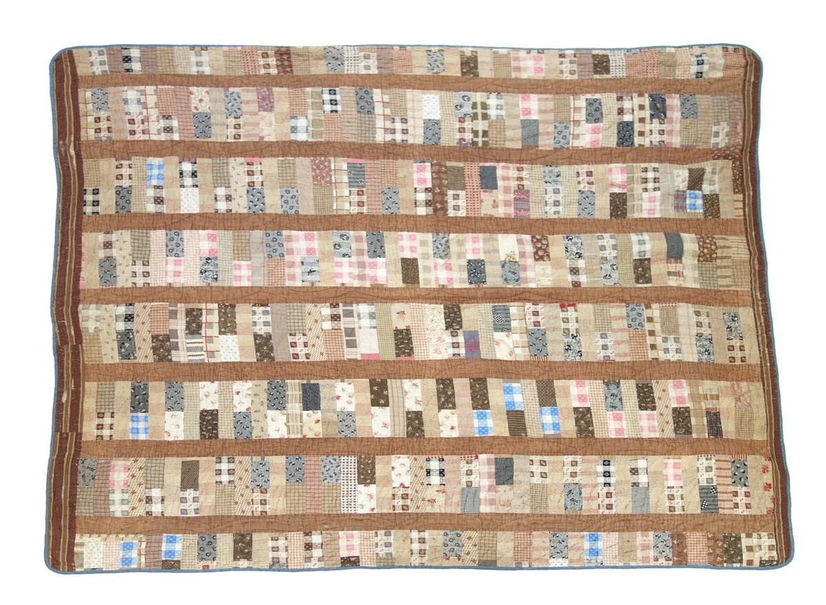 Chinese Coin quilt from North Carolina, USA, c. 1900 (TRC 2019.2229).