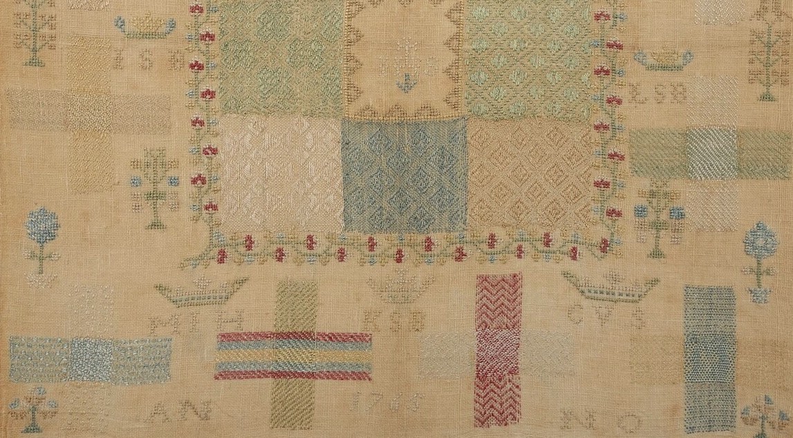 Lower part of sampler TRC 2020.3687