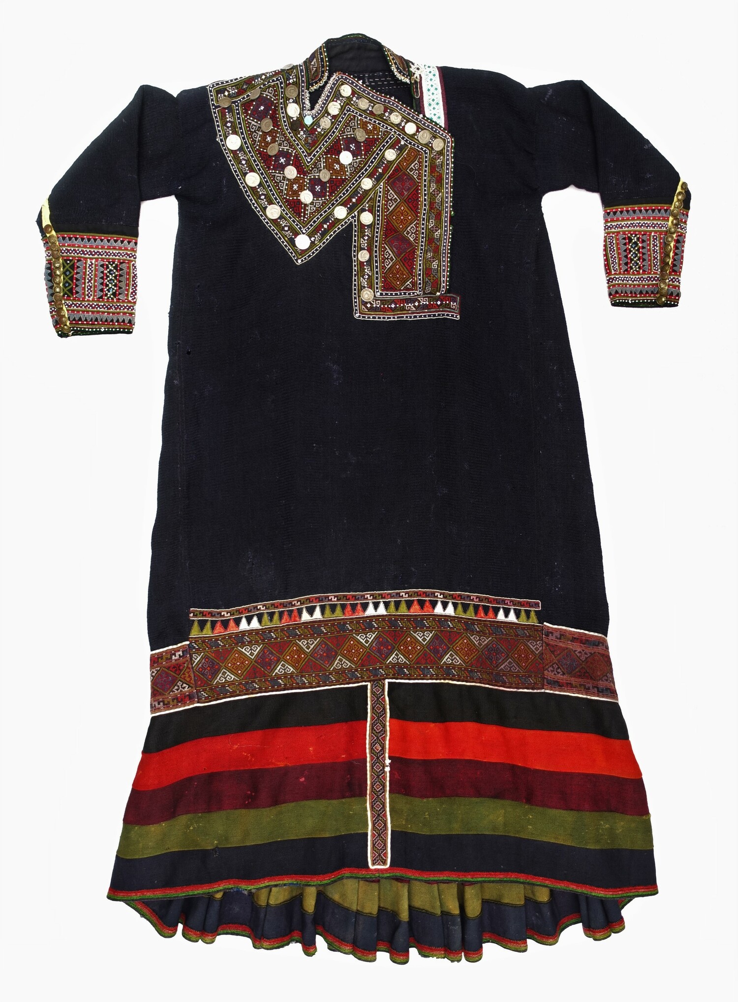 Embroidered dress from Georgia, mid-20th century (TRC 2022.1091).