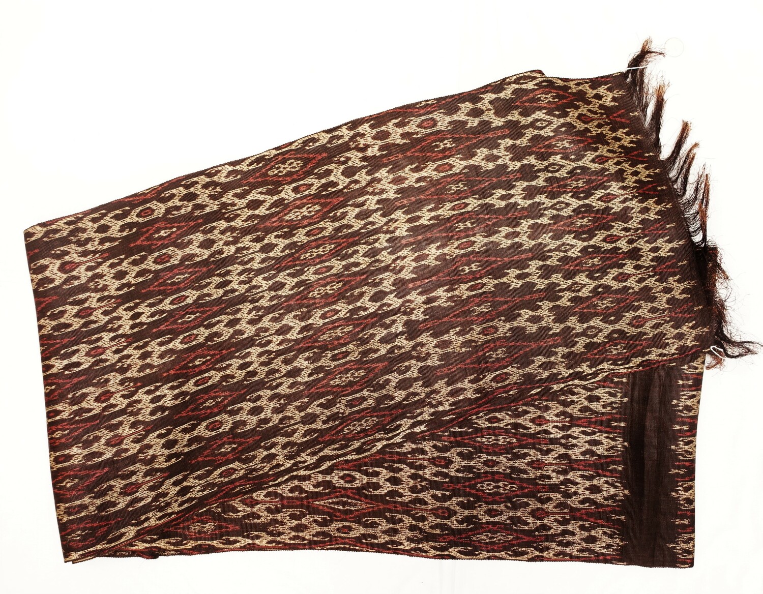 T'nalak cloth of the T'boli people, southern Mindanao, Philippines (TRC 2022.2915).