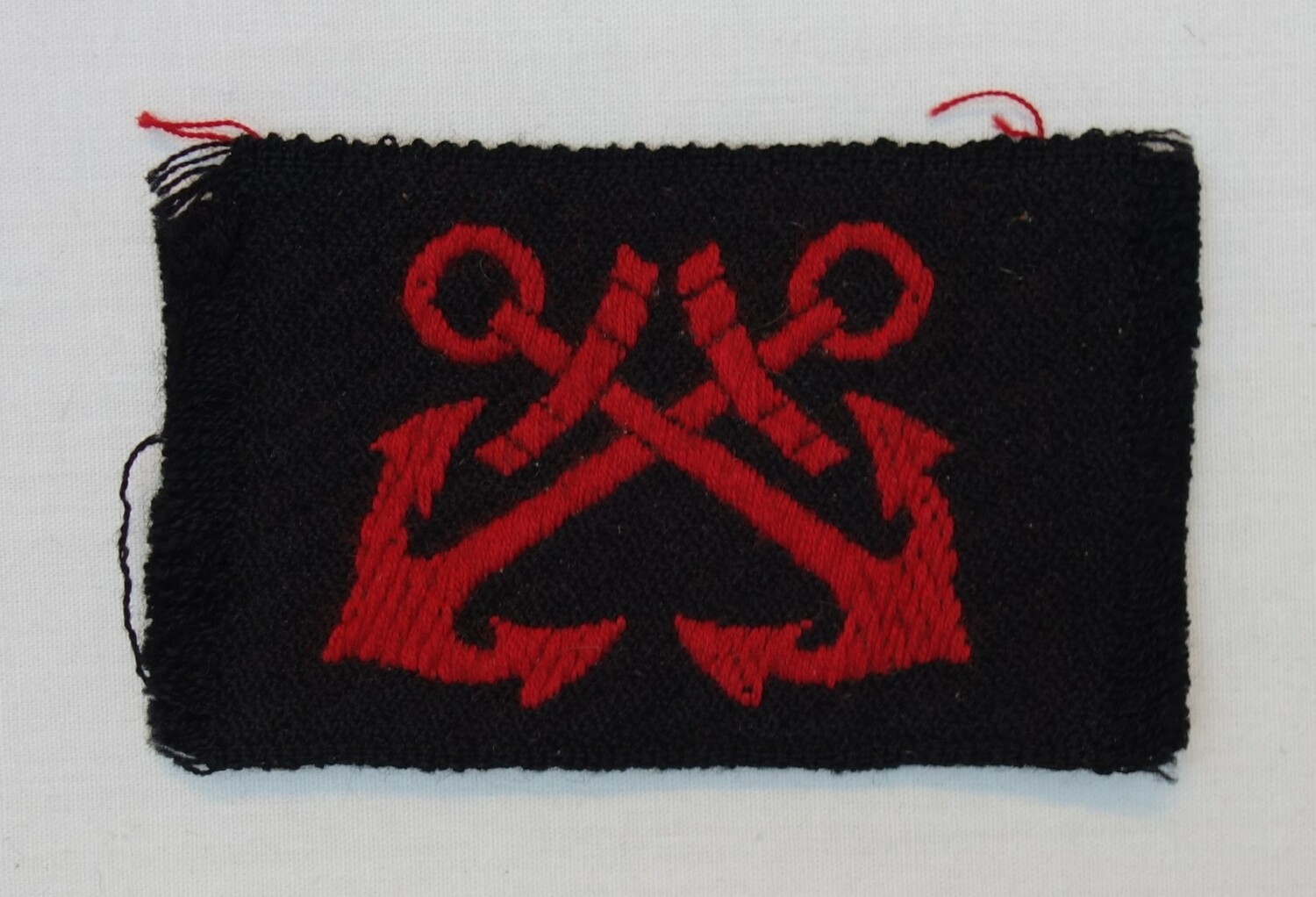 Uniform badge of the (French) Commando Tempête, c. 1944 (TRC 2023.2567.17).