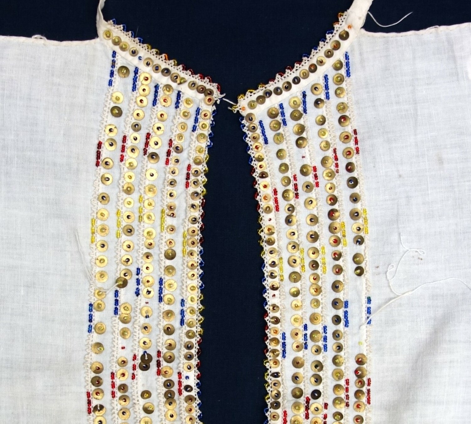 Fig. 4. Detail of an embroidered woman's plastron from North Macedonia, 20th century (TRC 2025.0225).