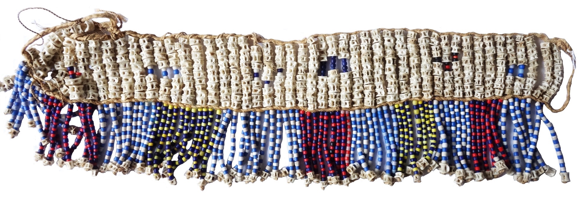 Fig. 3. Short apron with a belt of fish vertebrae, Kenya, Turkana, late 20th century (TRC 2026.0193).