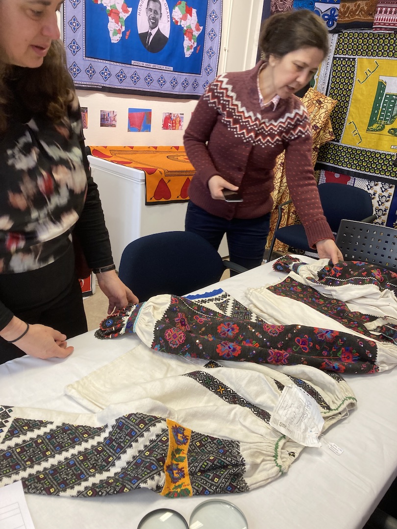 Romanian Blouse Day, 8 April 2023. Photograph Maria Linkogle.