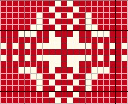 Stylised cross from a Bethlehem dress.