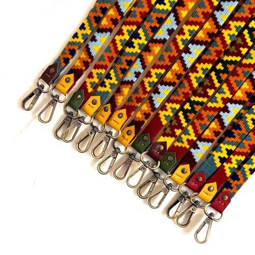 Kilim woven key chains, image by courtesy of Mohamad Khezri