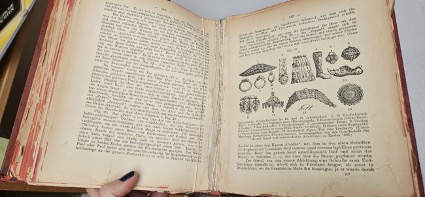 New addition to the TRC Library: A damaged copy of Hottenoth's Deutsche Volkstrachten, Vol. 2 (1900).