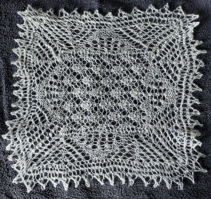 Voorbeeld van Shetland kant