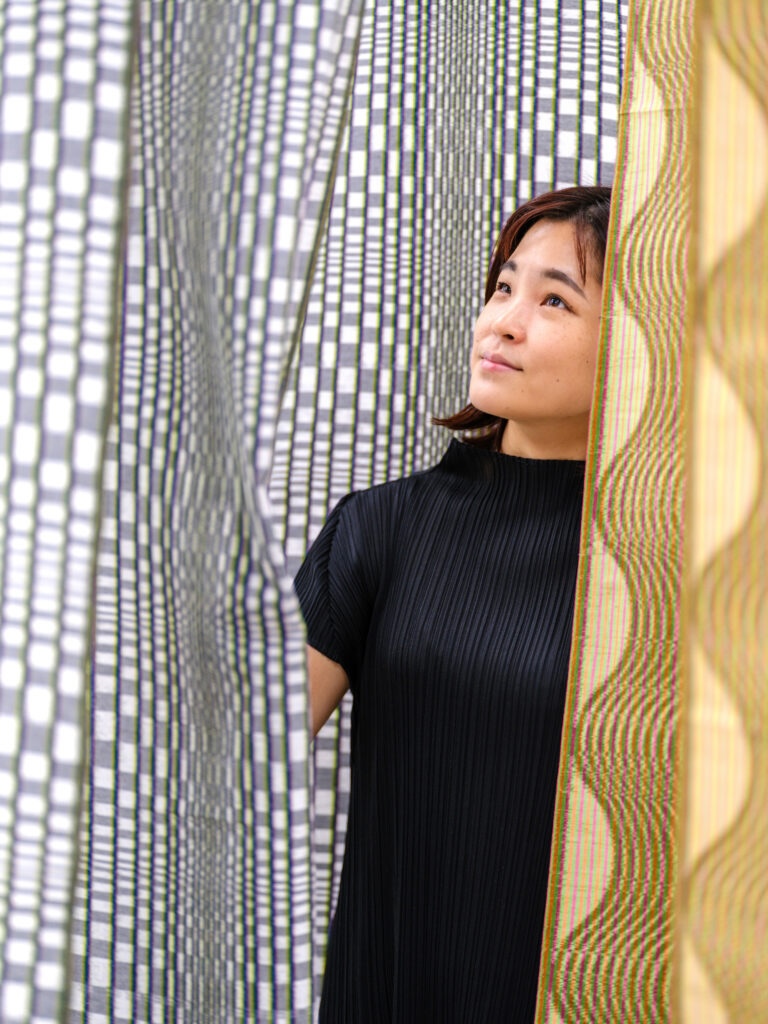 Tokyo-based textile designer Hana Mitsui. Photograph: www.hanatextiledesign.com