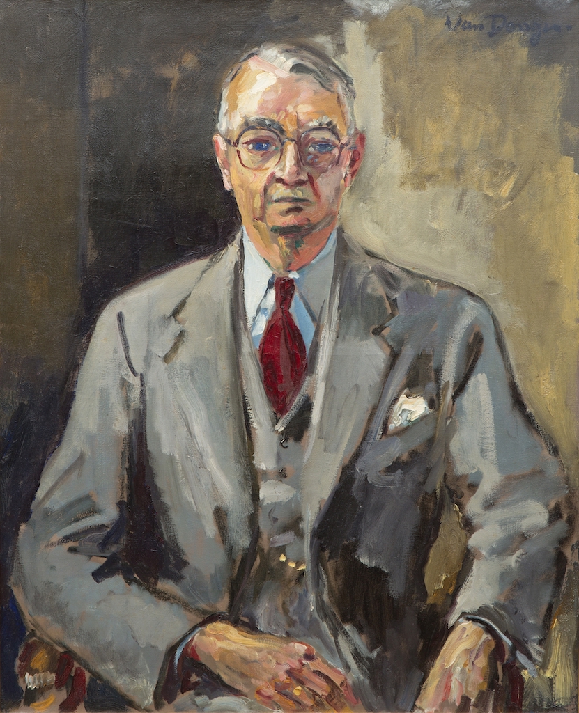 Portrait of Mr Cornelis (Kees) Wiessing, by Kees van Dongen, 1949.
