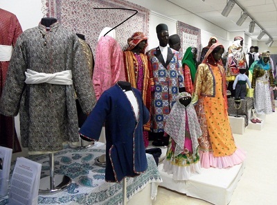 Machine embroidered memento of the German annexation of Sudetenland. TRC 2017.0423