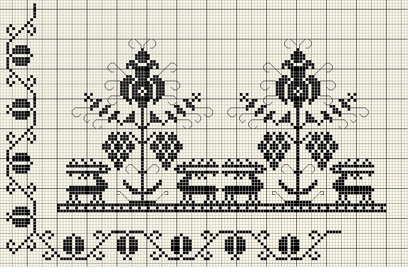East European deer chart, 1960's