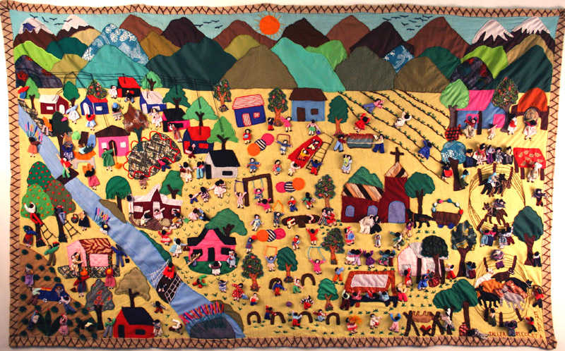 Example of an arpillera