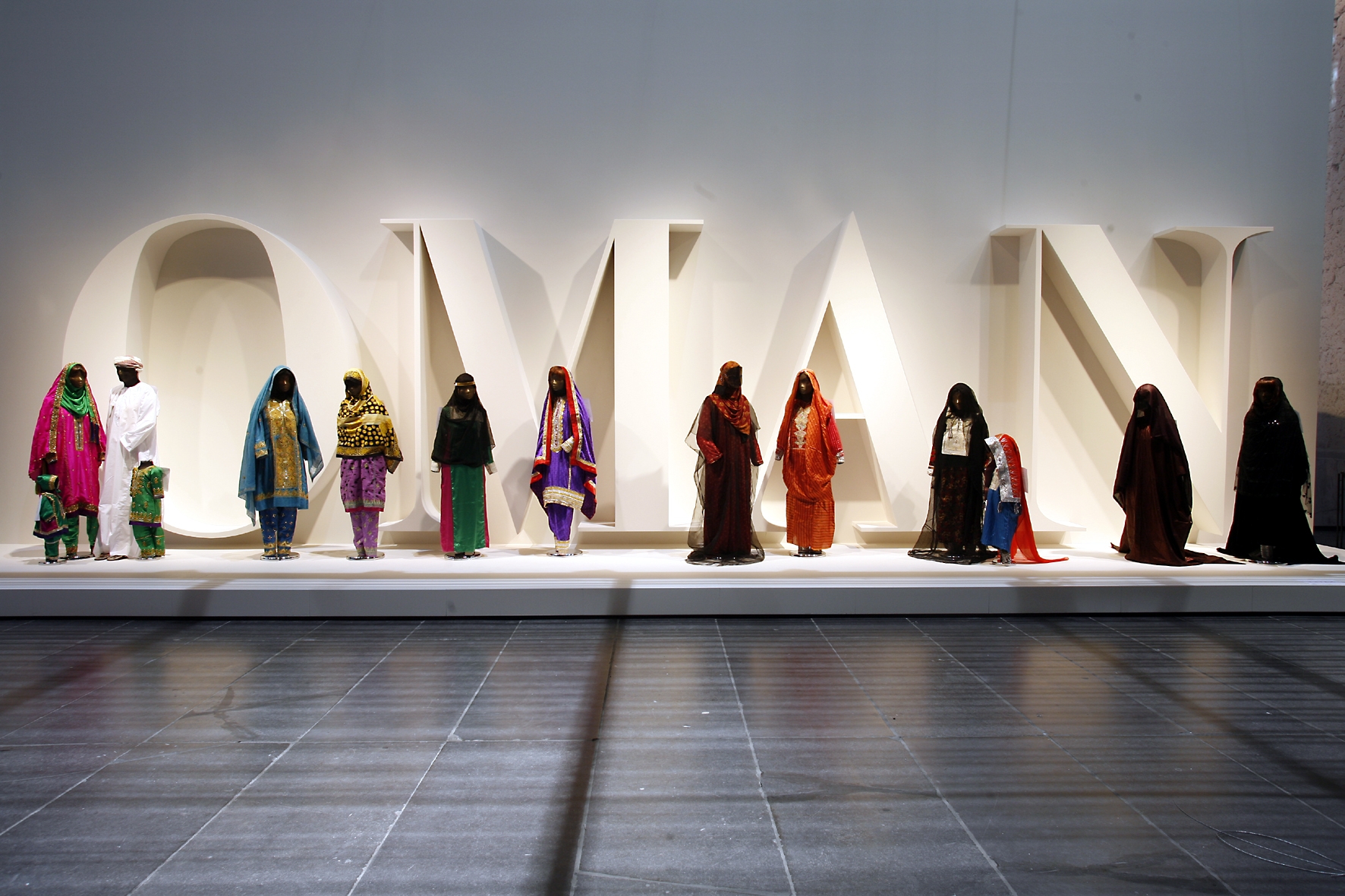 TRC clothing at Oman Exhibition. Photograph by Joergen Koopmanschap